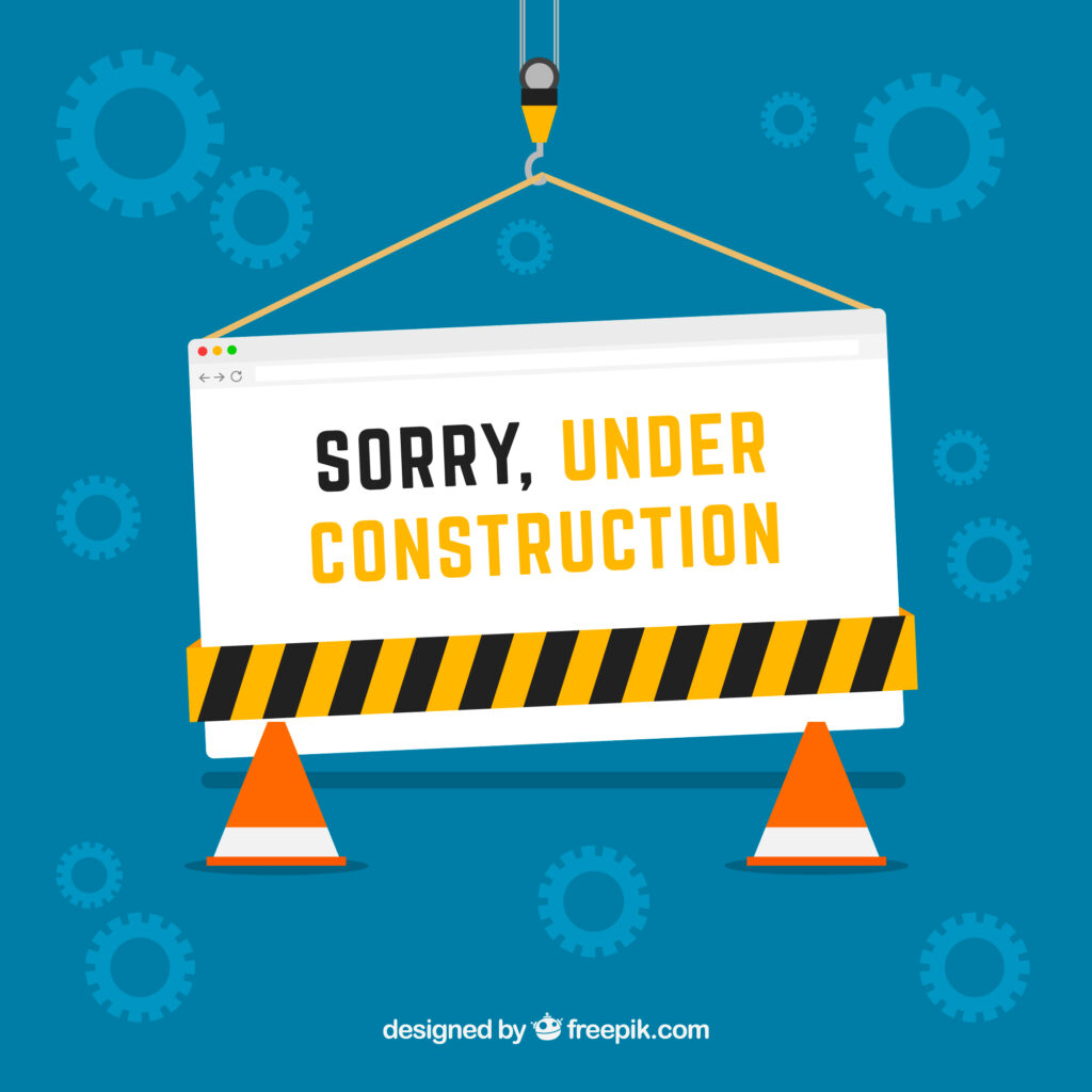 under construction